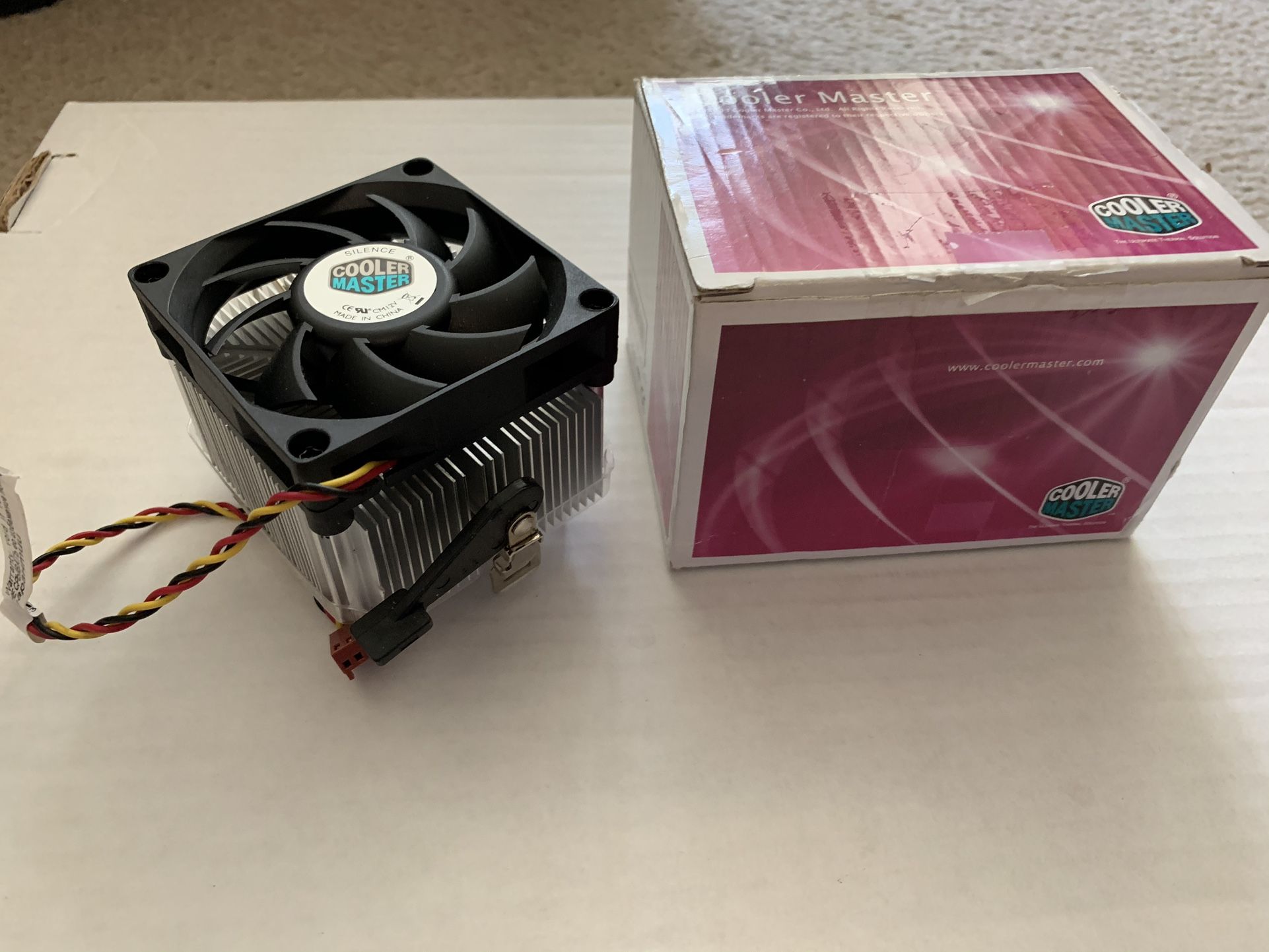 Cooler Master - 95W AMD CPU Cooler & Heatsink - ( New)