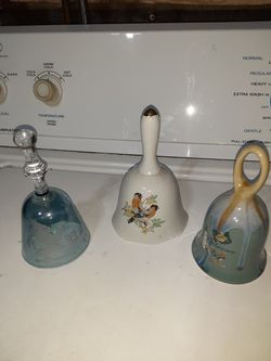 Glass and ceramic bells