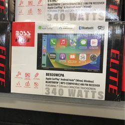 Boss Elite 7 Inch Wireless Apple CarPlay And Android Auto Stereo