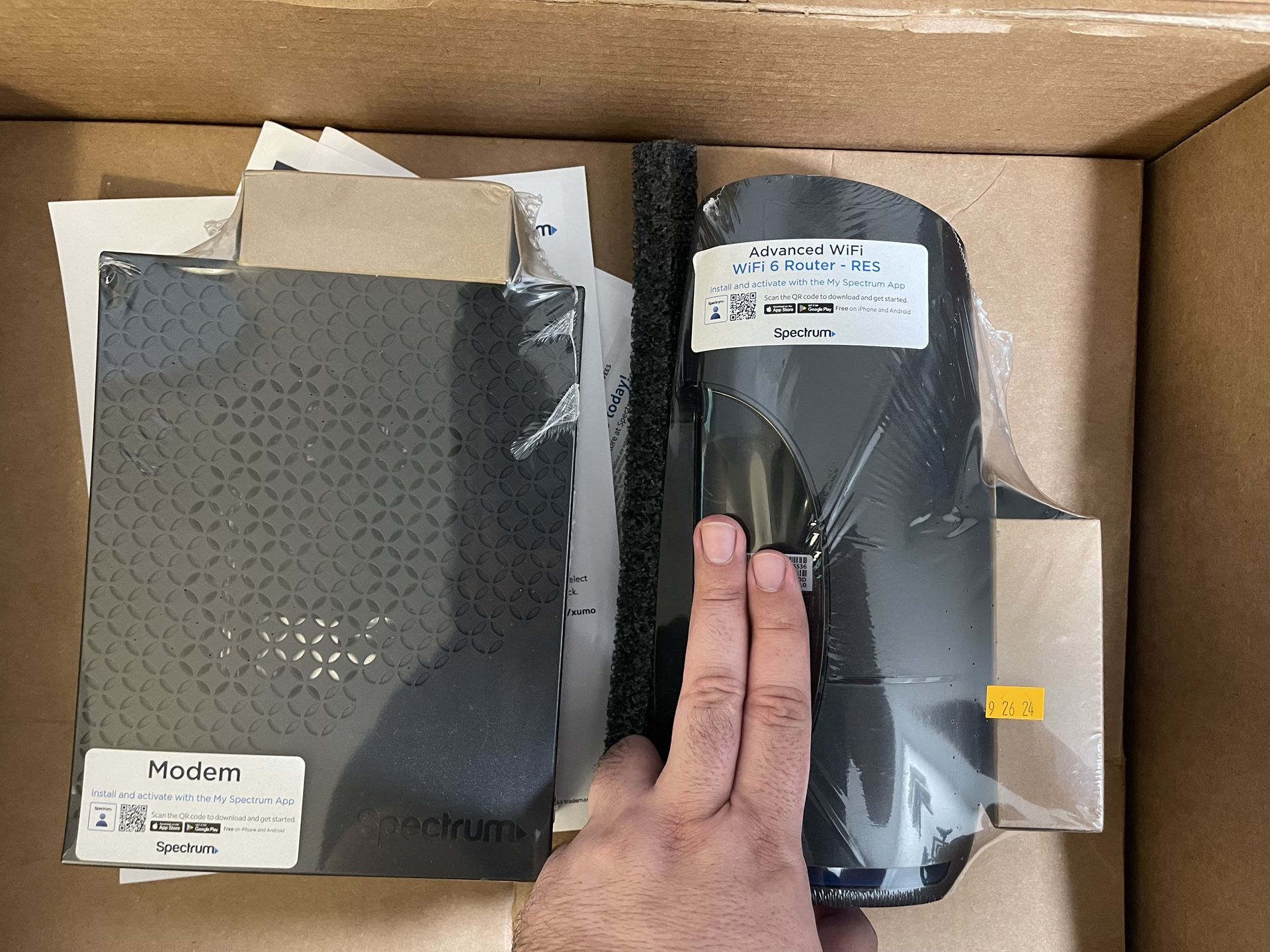 ******NEW SPECTRUM ROUTER AND MODEM*******