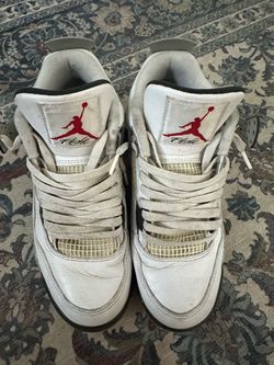 White Cement Jordan 4’s Retro 2016