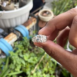 925 Sterling Nugget ring