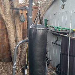 Boxing Bag& stand 
