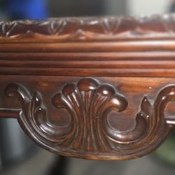 Hardwood Coffee Table Living Room Set 