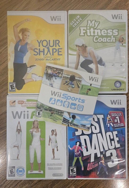 Nintendo Wii Controllers, Balance Board, Games And More!