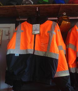 Class 3 High Visibility Safety Jacket with Removable Fleece