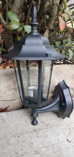 Exterior garage light