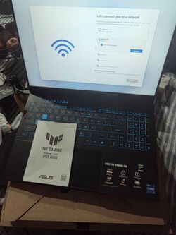 BRAND NEW ASUS TUF GAMING LAPTOP NEW WITH RECEIPT.