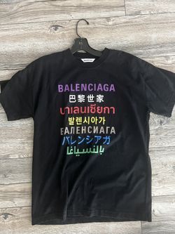 Balenciaga languages Shirt 