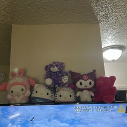 Sanrio Plushies 