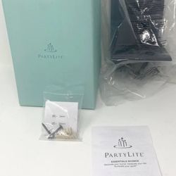 PartyLite Black Sconce