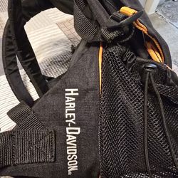 Harley davidson backpack .