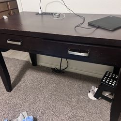 Brown Desk