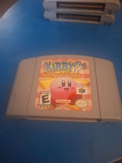 Kirby64 the cristal shards  game nintendo