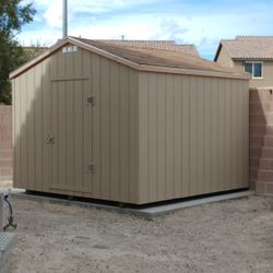 10x10 Storage Sheds Installed $2275 (New) 