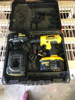 Dewalt 18v drill