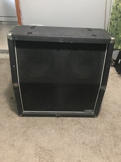 Ampeg 4x12 guitar cab with celestions