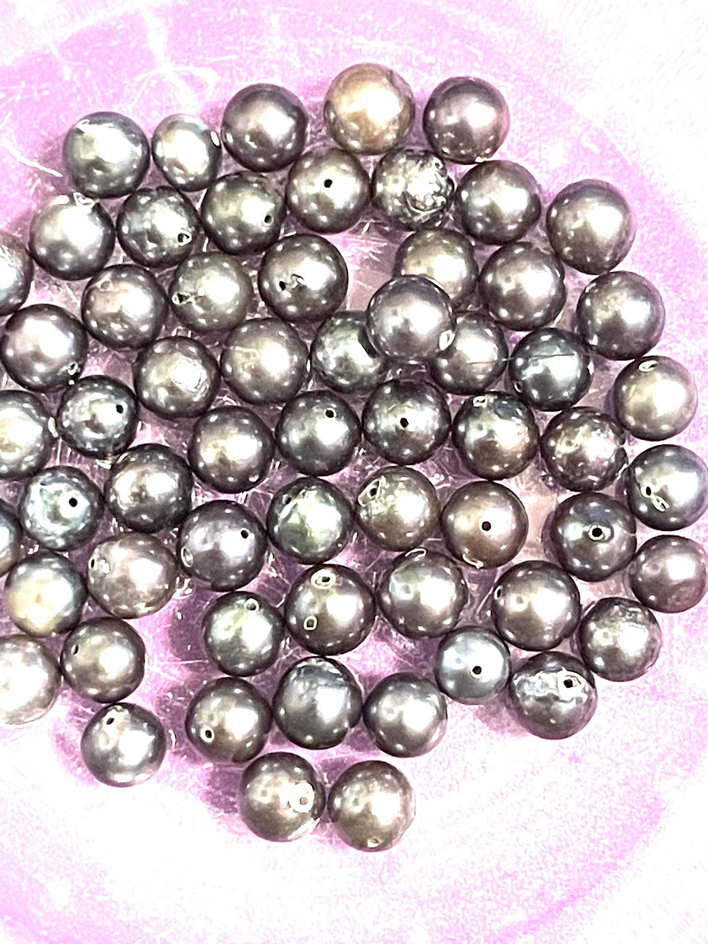 Lot Of 5.5mm Peacock Pearls