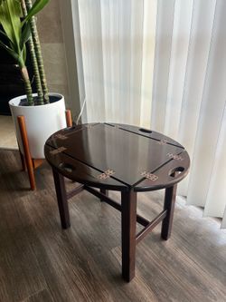 Vintage Butler Table Plant Stand