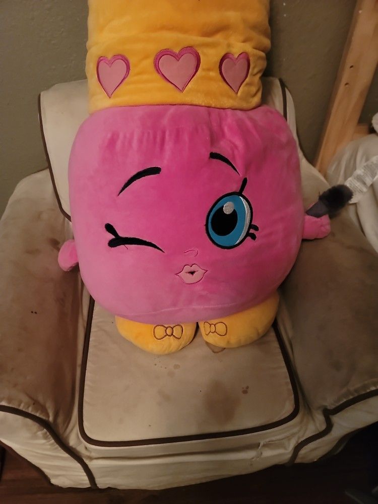 Shopkins plush teddy Lipstick