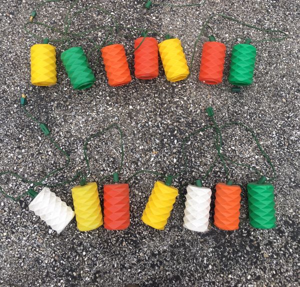 Vintage Tiki String Lights Camper Trailer Deck Outdoor For Vintage Tiki String Lights Camper Trailer Deck Outdoor