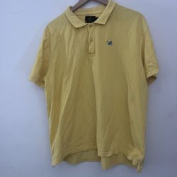 Fusaro Antonio Napoli Yellow Polo Shirt XXL