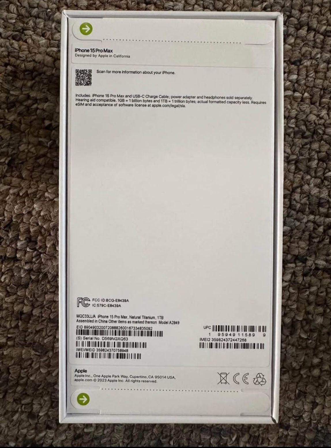 iPhone 15