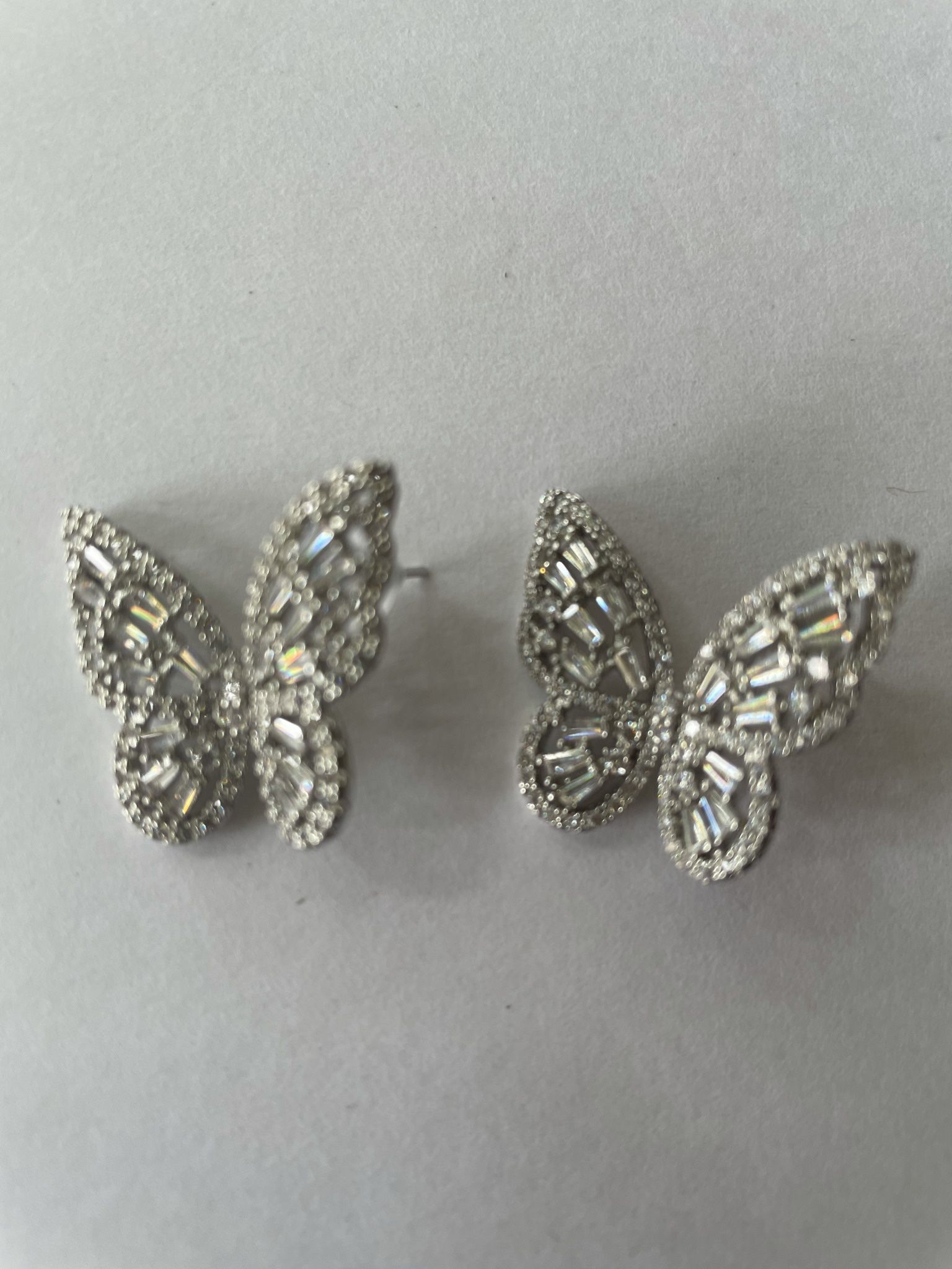 Butterfly Studded Earrings 