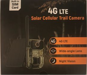 Solar cellular trail camera
