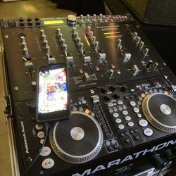 Dj System With Speakers/lights
