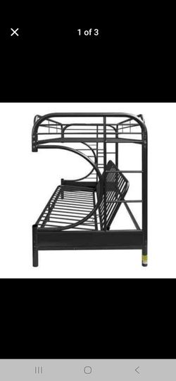 Twin over full futon Frame Only 449 with Mattrres 749