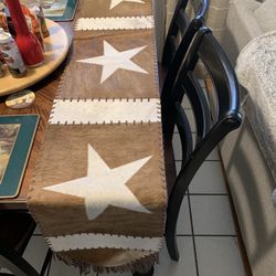 Cowhide Table Runner