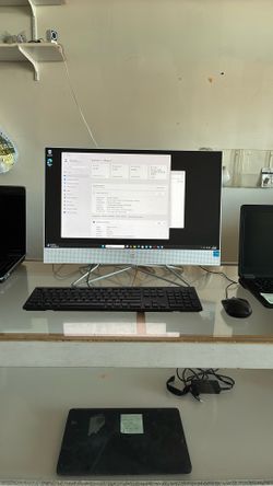 TOUCHSCREEN HP ALL IN ONE 24” 11TH GEN WINDOWS 11 PRO +EXTRAS 