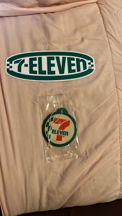 7Eleven x hot wheels sticker and car freshener
