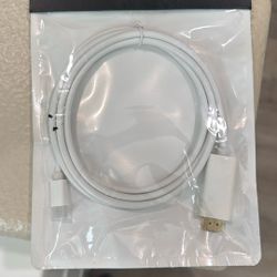 Mini DisplayPort to HDMI Cable 6ft