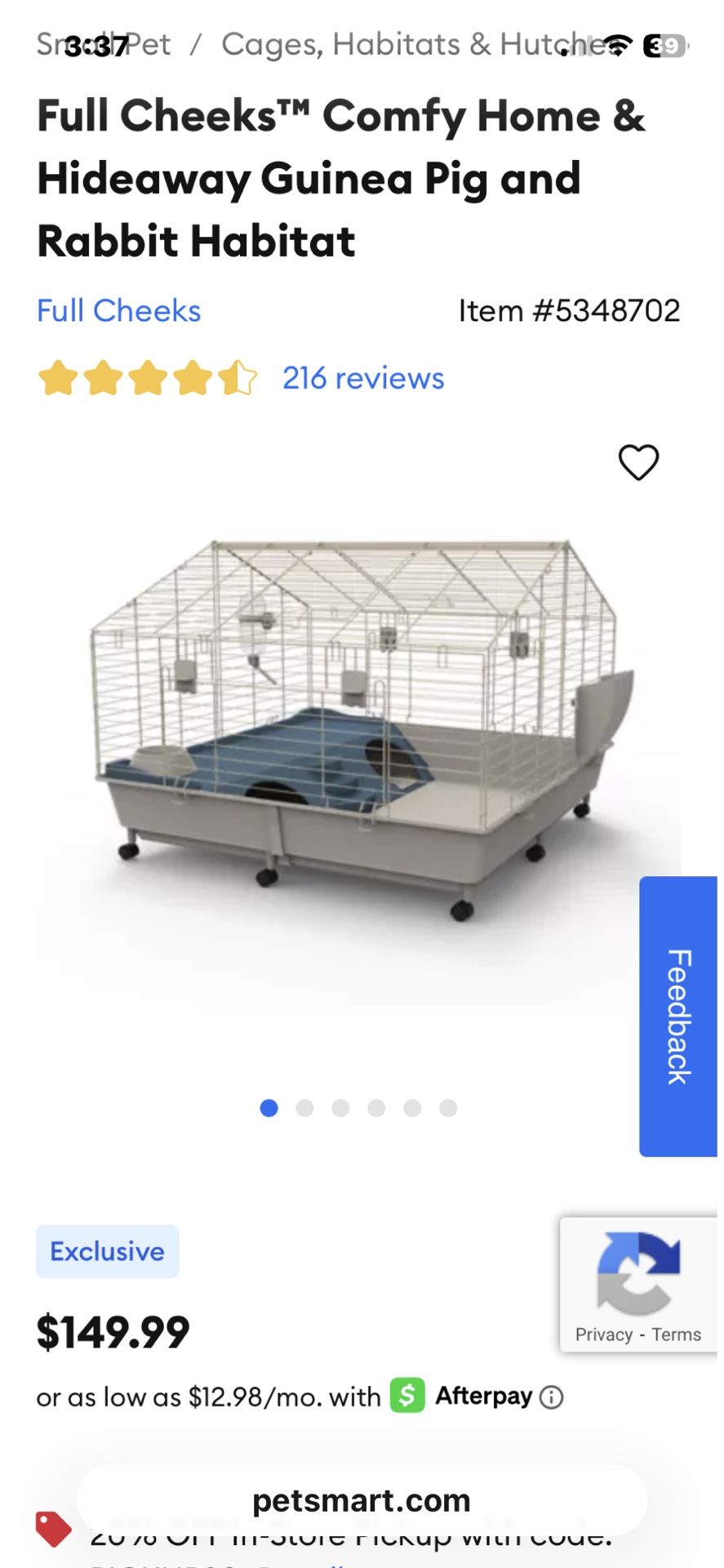 Hamster Cage Rabbit Cage With Accessories 