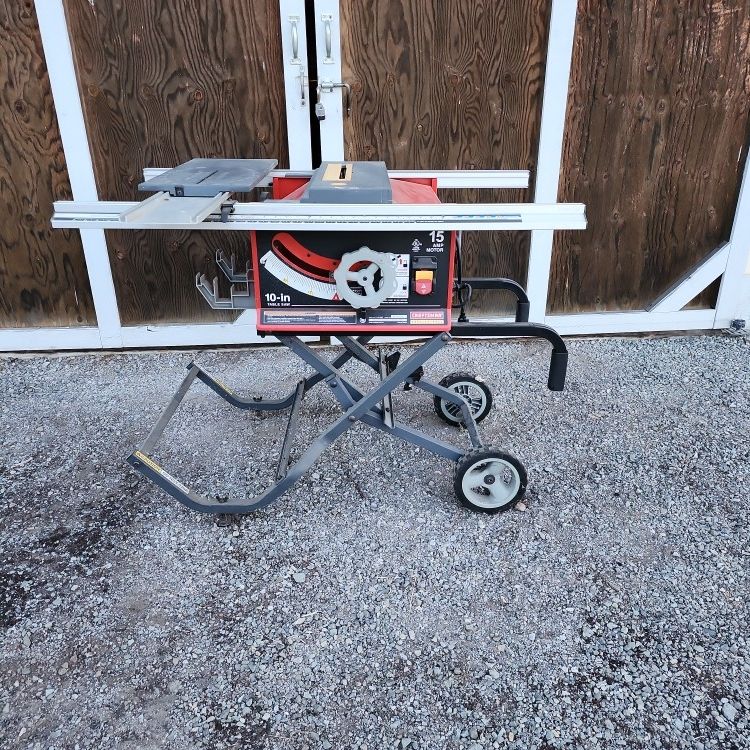 Craftsman Professional Folding 15 amp 10