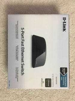 D-Link 5-Port Fast Ethernet Switch