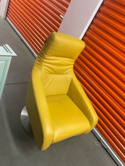 Leather electric recliner chair