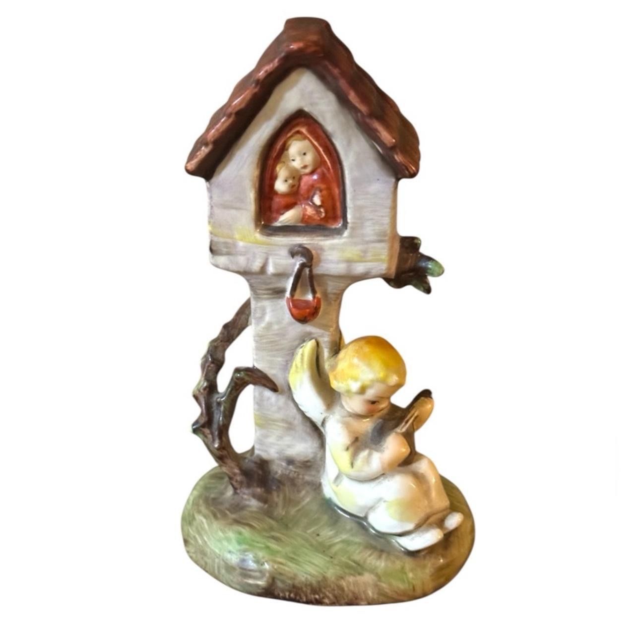 GOEBEL 1935 Angel at Wayside Shrine Figurine RARE 🦄