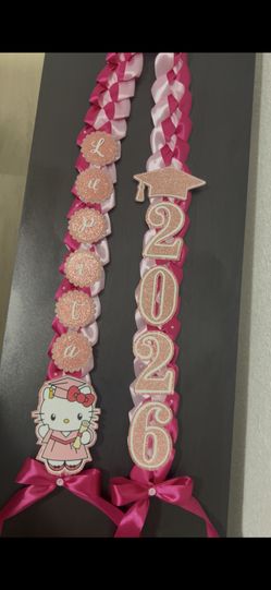Hello Kitty Grad Lei Sash ๐ธ๐
