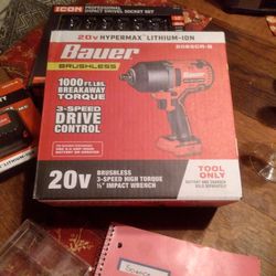 Bauer  Impact Kit And Icon Swivel Socket Set 