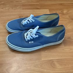 Blue Vans Size 12 