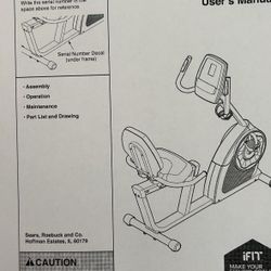 Proform 460r exercise bike shop