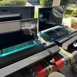 Computer Monitors & Sound Bars