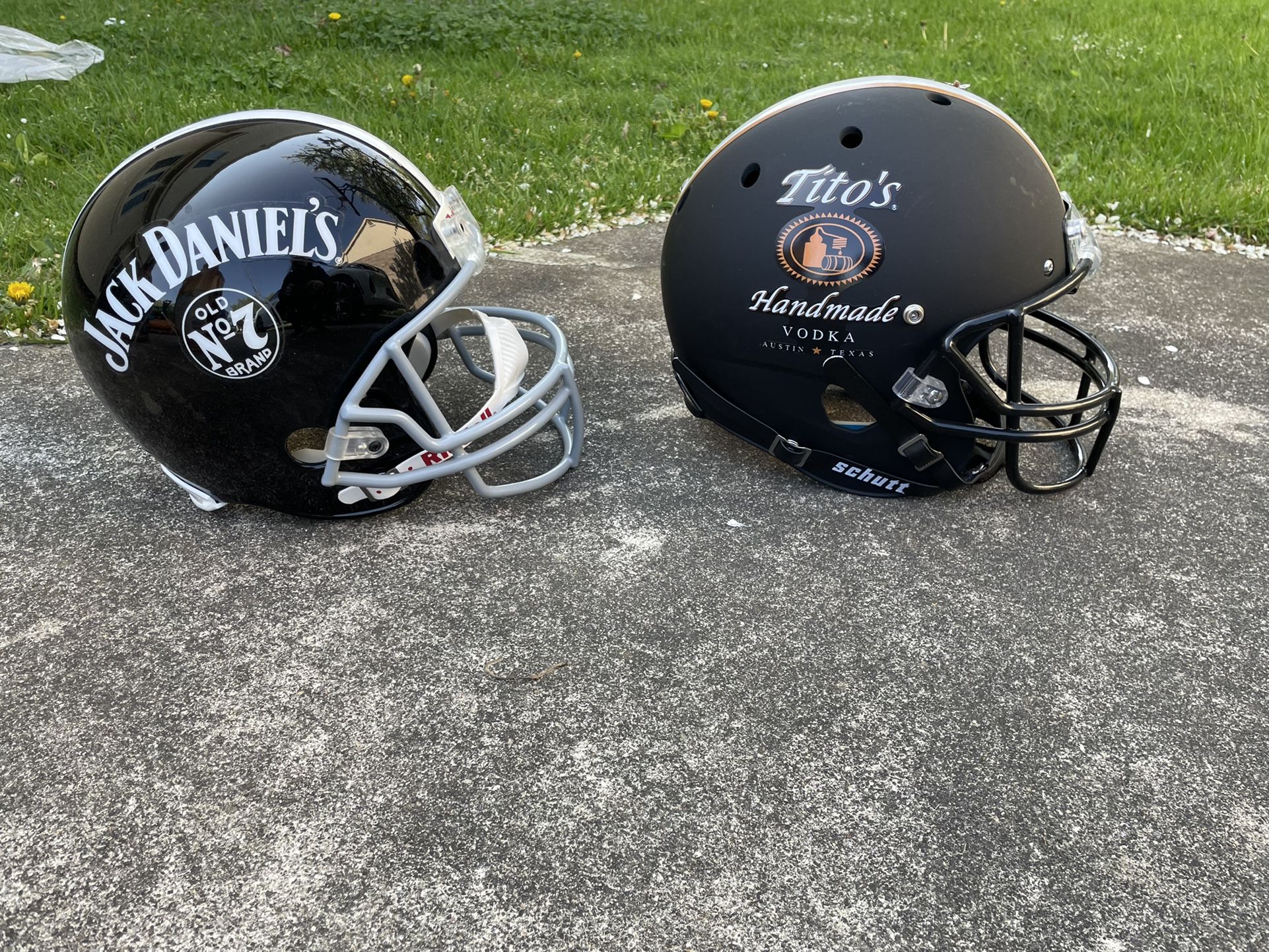 Jack Daniels Tito's Football Helmet