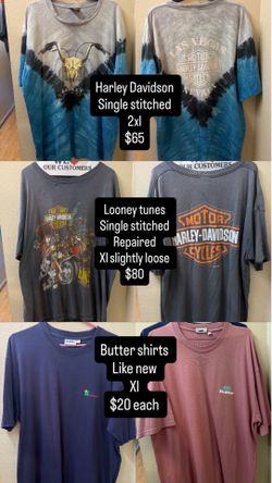 VINTAGE AND STREETWEAR SHIRTS