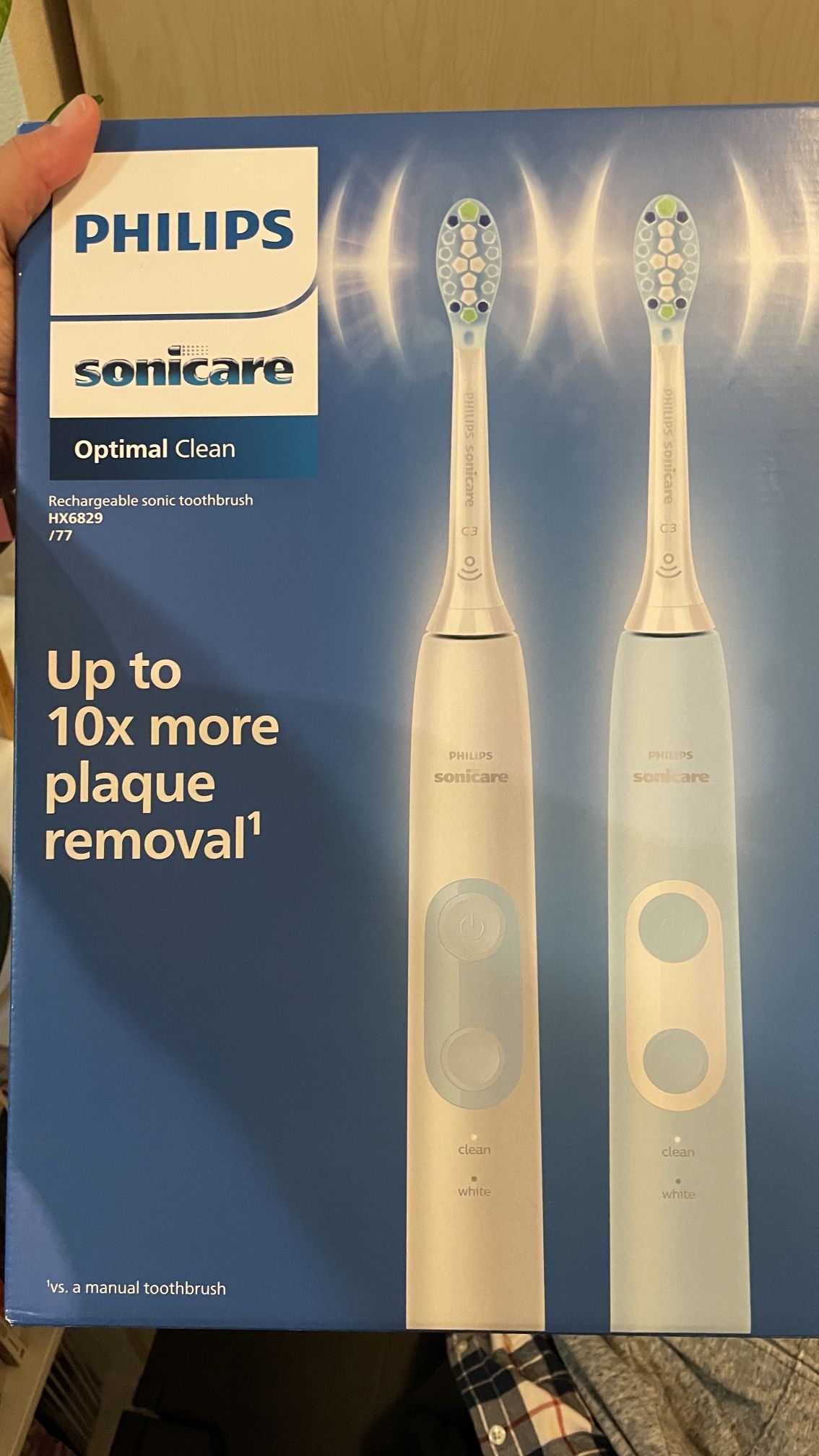 Sonicare Optimal Clean RechargeableToothbrush