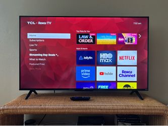 47” TCL Roku TV
