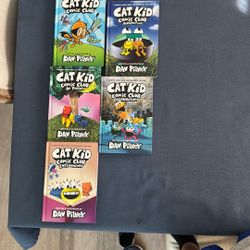 Cat Kid Book series By Dave Pilkey